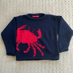 Coco Villa Crab Roll Neck Sweater